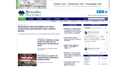 Desktop Screenshot of mercadosyacciones.com